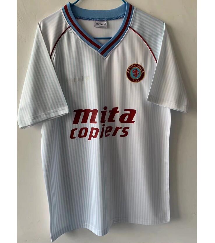 1988 Aston Villa Retro Away Kit Soccer Jersey